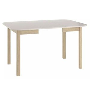 Rozkládací jídelní stůl Dante II 90/130 kašmír/dub cremona torro vyobraziť