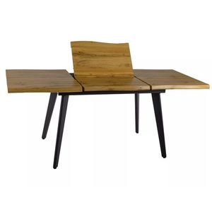 Rozkládací jídelní stůl Fresno 150/210 cm dub artisan/černý vyobraziť