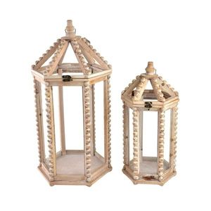 Sada 2 ks luceren LOKKE Harmonious XL+L béžová vyobraziť