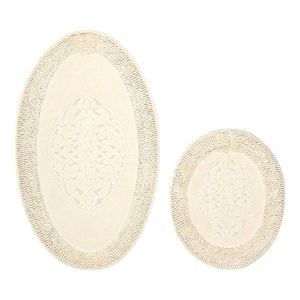 Sada 2 kusů koupelnových předlořek Cotton Cream III. béžová vyobraziť