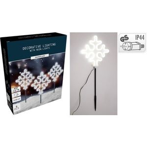 Sada 3 ks LED vánočních dekorací Annika studená bílá vyobraziť