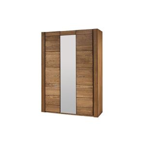 Šatní skříň Velvet II 73 160 cm z masivu dub Rustikal vyobraziť