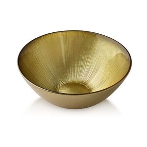 Skleněná mísa GOLDIE 15 cm zlatá vyobraziť