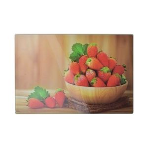 Skleněné krájecí prkénko Aria STRAWBERRIES 20x30 cm vícebarevné vyobraziť