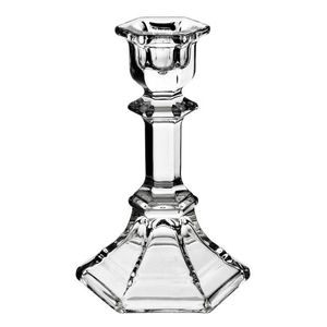 Skleněný svícen PATRICIA 8, 5x14, 5 cm čirý vyobraziť