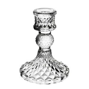 Skleněný svícen PATRICIA 8x10, 5 cm čirý vyobraziť