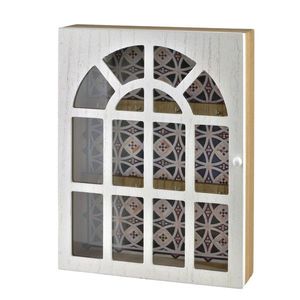 Skříňka na klíče STACY Window 28x21, 5 cm bílá vyobraziť