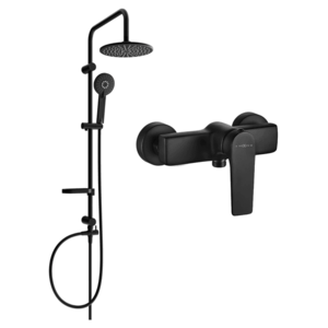 Sprchový set Lynx MEXEN CARL VII čierny vyobraziť