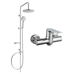 Sprchový set MEXEN CARL IX chróm vyobraziť