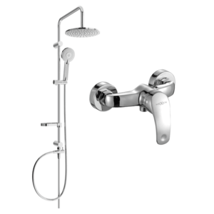 Sprchový set MEXEN CARL V chróm vyobraziť