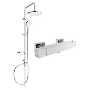 Sprchový set MEXEN ERIK - termostatická baterie Cube chrom vyobraziť