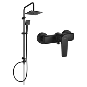 Sprchový set MEXEN Tord - sprchová baterie Lynx černý vyobraziť