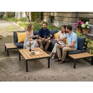 Súprava záhradného nábytku Massimo sivá vyobraziť