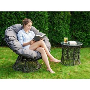 Súprava záhradného nábytku Twist sivá vyobraziť