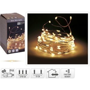 Světelný LED řetěz Opti 319 cm teplý bílý vyobraziť