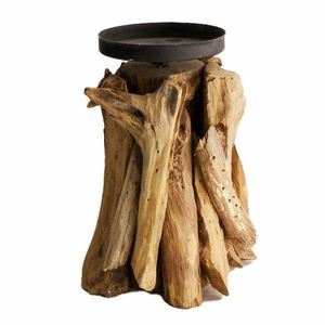 Svietnik VINTAGE hnedý vyobraziť