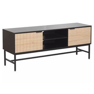 TV stolek Mago dub přírodní/černý mat vyobraziť