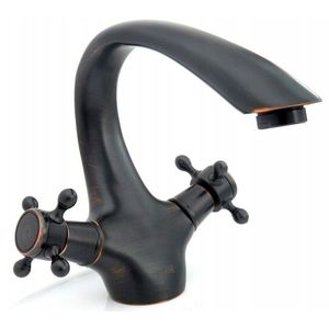 Umývadlová batéria Rea Retro Old Black vyobraziť