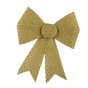 Vánoční dekorativní mašle Santa Lila 25x29 cm zlatá vyobraziť