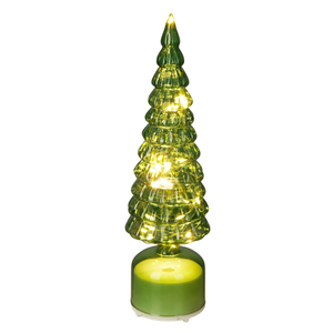 Vánoční LED světelná dekorace s časovačem Arin 36 cm zelená vyobraziť