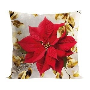 Vánoční povlak na polštář Star of Bethlehem 40x40 cm béžovo-červený vyobraziť