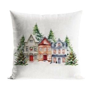 Vánoční povlak na polštář White Town 40x40 cm bílý vyobraziť