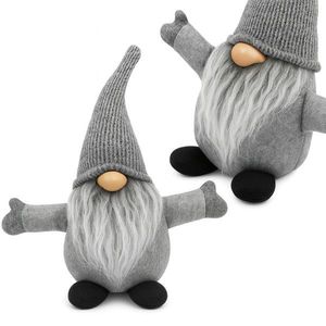 Vánoční skřítek ELF 045 - 35 cm šedý vyobraziť