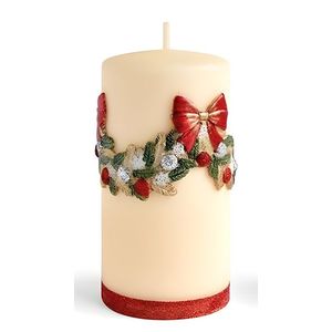 Vánoční svíčka Girlanda I 10 cm - výber z 3 prevedení vyobraziť