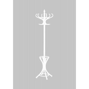 Volně stojící věšák W30 bílý vyobraziť