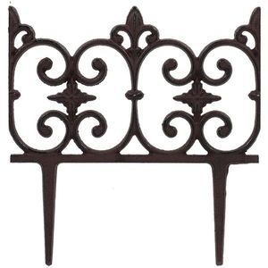 Zahradní plůtek VELUNA 26, 5x28 cm hnědý vyobraziť