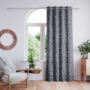 Záves AmeliaHome Calm s priechodkami 140x250 sivý vyobraziť