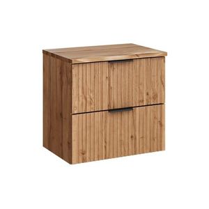 Závěsná skříňka Casad Nature s deskou 60 cm dub wotan vyobraziť