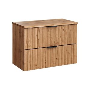 Závěsná skříňka Casad Nature s deskou 80 cm dub wotan vyobraziť