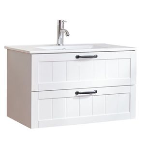 Závesná skrinka pod umývadlo Houseland Lavia 80 cm biela vyobraziť