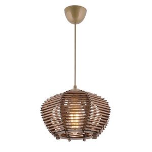 Závěsný lustr Barlas hnědý vyobraziť