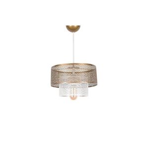 Závěsný lustr SH216 zlato-bílý vyobraziť