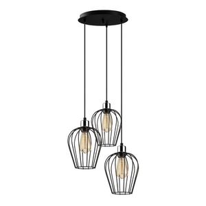 Závěsný lustr Tel VII černý vyobraziť