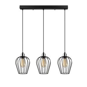 Závěsný lustr Tel VIII černý vyobraziť