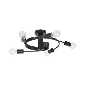 Rabalux 2096 - Prisadený luster CARLY 5xE27/15W/230V čierna vyobraziť