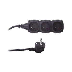 PP09 3z predlžovací prívod 3m 3 x 1mm² čierny P0313B vyobraziť