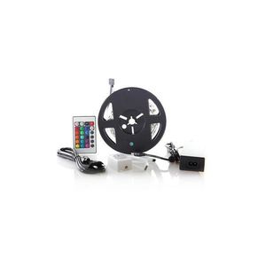 LED světelný pás 3m RGB, sada s 12V adaptérem a ovladačem, 7, 2W/m, IP20 WM55 vyobraziť