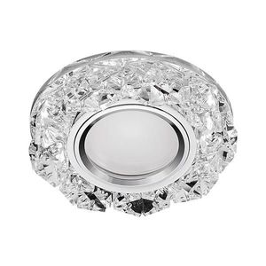 Emithor - Podhľadové svietidlo CRYSTAL FIX 1xGU10/50W+LED/3W vyobraziť
