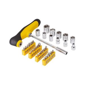 FIELDMANN FDS 1017-37R T-skrutkovač + bity vyobraziť