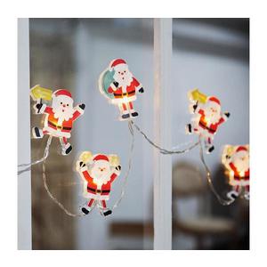 LED okenní řetěz Santa 6x LED přísavný 120cm 2x AA 1V251 vyobraziť