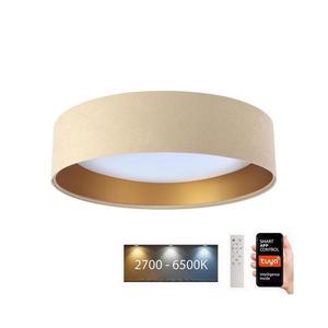 LED Stropné svietidlo SMART GALAXY LED/24W/230V Wi-Fi Tuya béžová/zlatá + DO vyobraziť