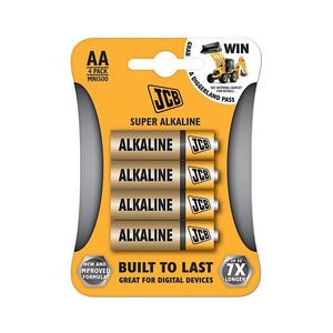 JCB Super Alkaline AA 4ks JCB-LR06-4B vyobraziť