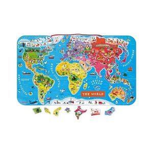 Janod Magnetická mapa sveta vyobraziť