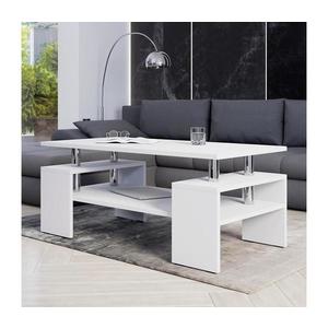 MIRJAN 24 Konferenčný stolík CUBE 50x110 cm biela vyobraziť