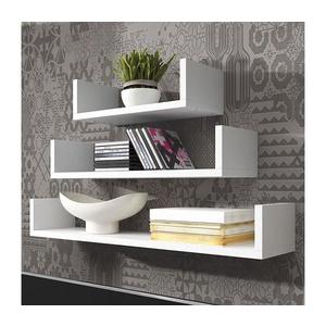 MIRJAN 24 SADA 3x Nástenná polica TRIO biela vyobraziť