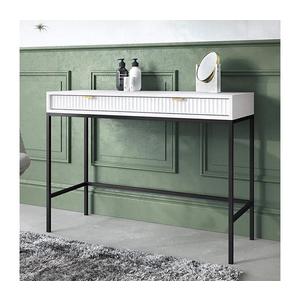 MIRJAN 24 Odkladací stolík NOVA 77x104 cm biela/čierna vyobraziť